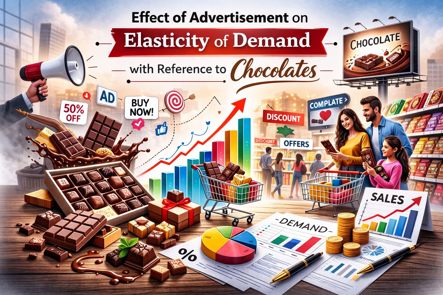 Effect of Advertisement on Elasticity of demand with reference to chocolates